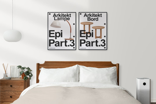 [요로코롬스튜디오] 미드센츄리 가구 포스터 바우하우스 모던인테리어 대형포스터 액자 WMOOD