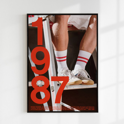 [요로코롬스튜디오] 테니스 포스터 운동 테니스선수 코트 인테리어포스터 Tennis