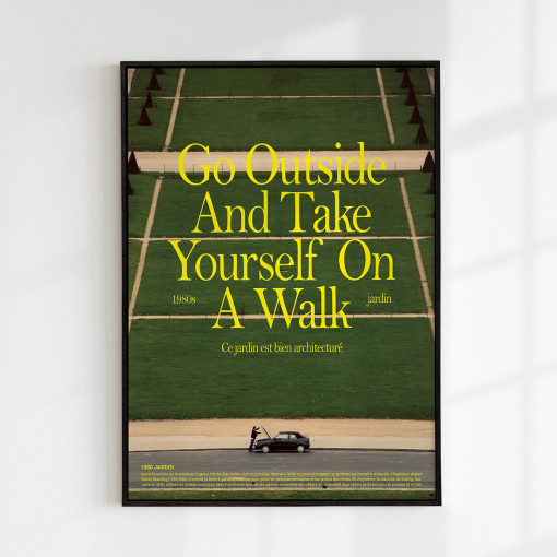 [요로코롬스튜디오] 풍경 인테리어 포스터 유럽감성 빈티지 액자 jardin