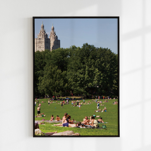 [요로코롬스튜디오] 인테리어 포스터 풍경 감성사진 공원 숲 액자 Picnic