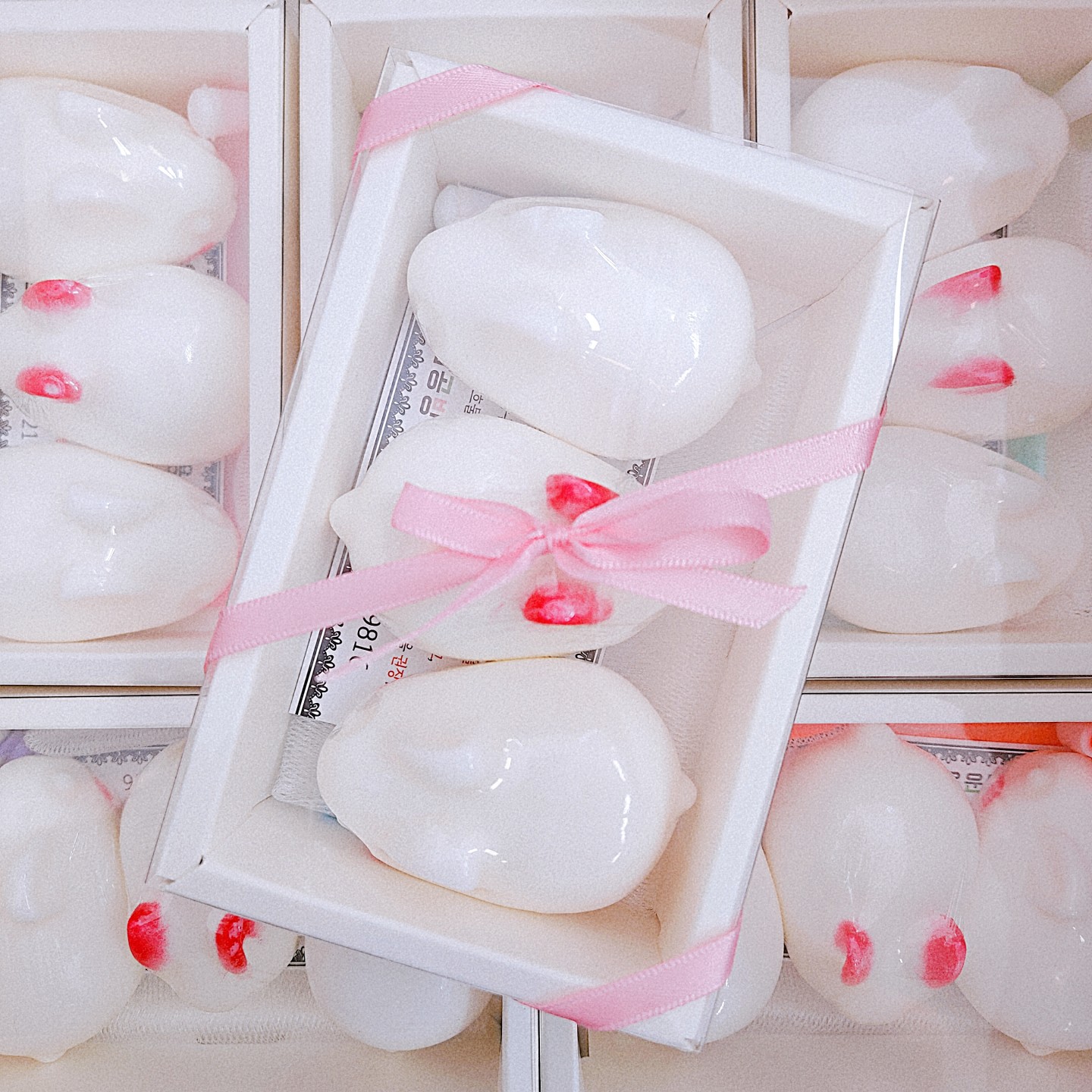 [위캔공방] 위캔아기토끼비누(3개입)