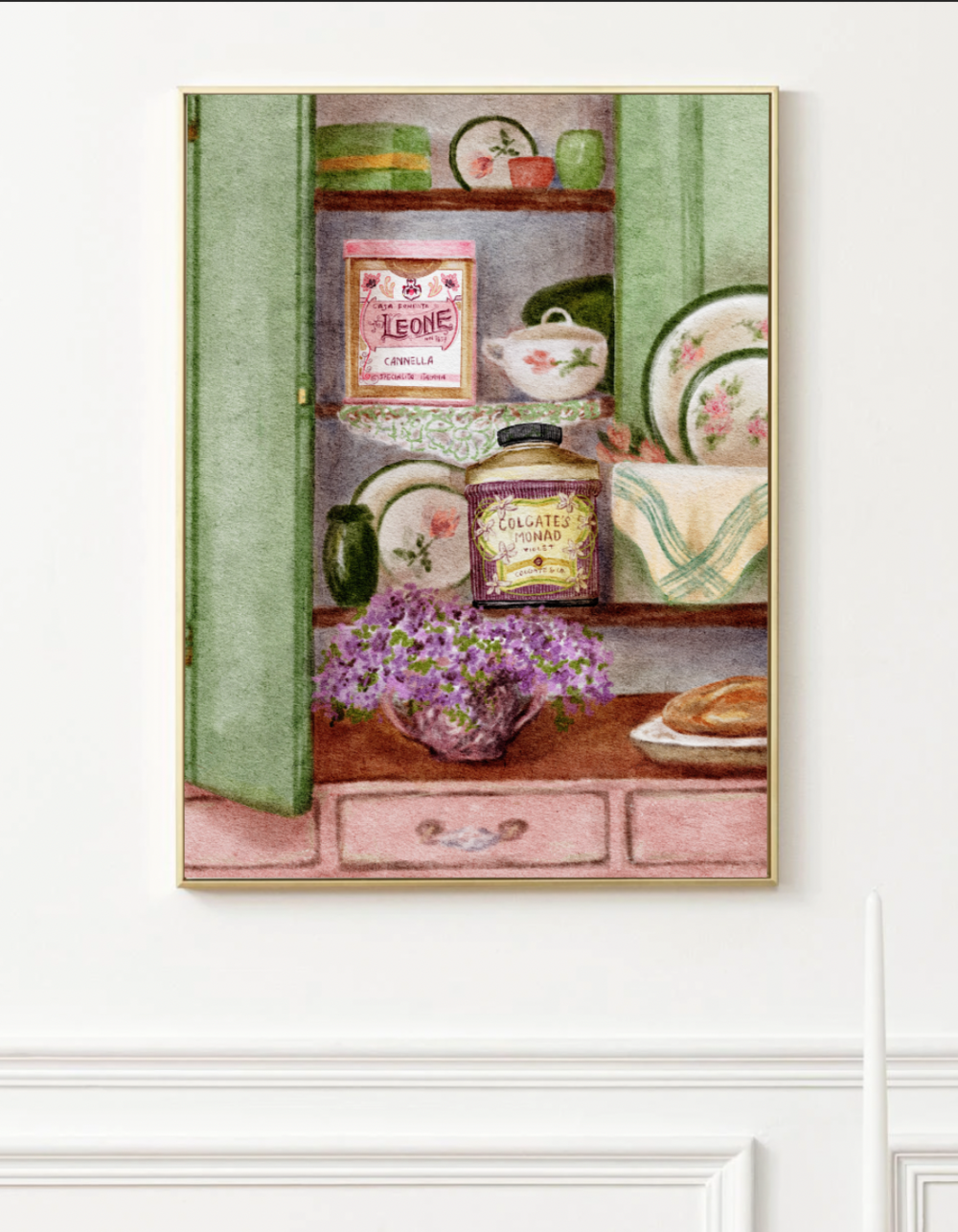 [그릿스튜디오] [포스터] 빈티지 그릇