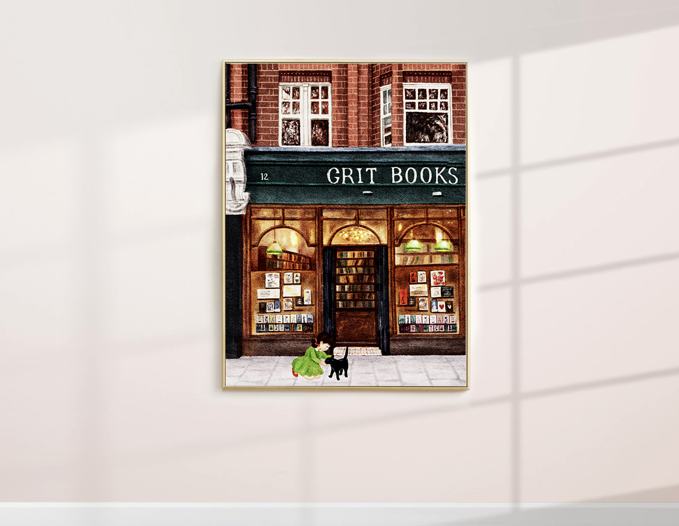 [그릿스튜디오] [포스터] 서점에서 만난 너