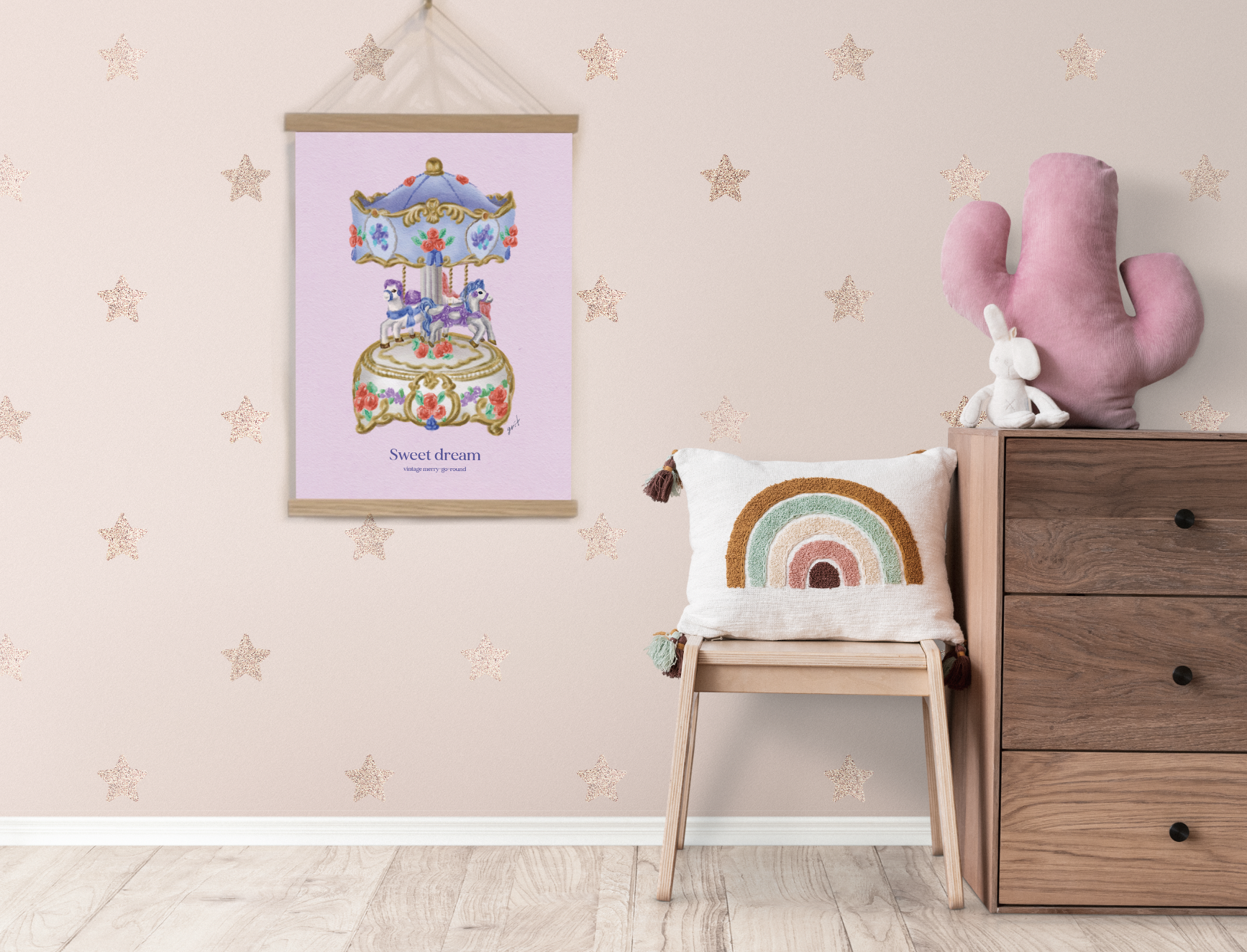 [그릿스튜디오] [포스터] 빈티지 오르골