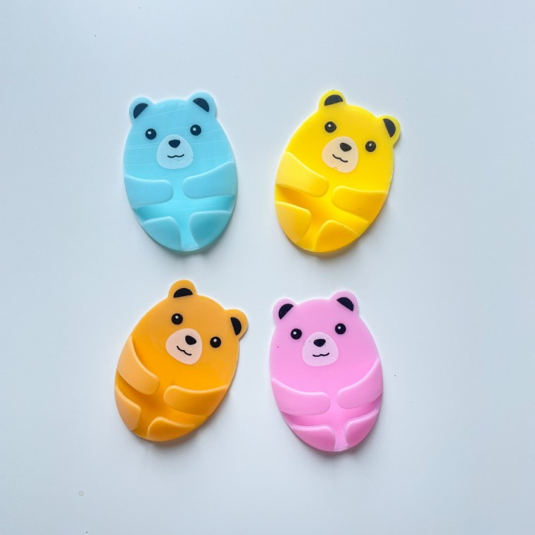 [옐로맨션] 전선정리 와이어홀더 베어모양 케이블정리