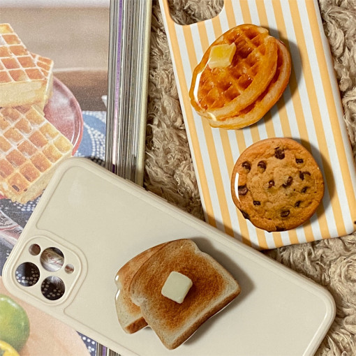 [스튜디오 지놀] 브레드 톡 3종 - 와플, 식빵, 쿠키