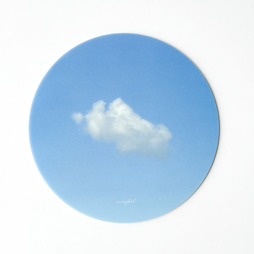 [밍키트] 구름 원형 마우스패드