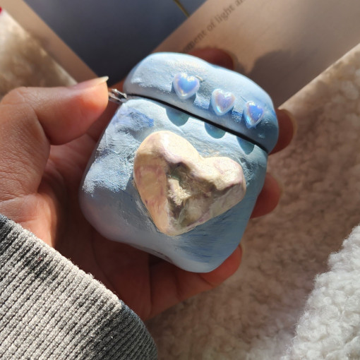 [투앤나인] 모든기종 에어팟케이스 버즈케이스 버즈2 라이브 프로 1/2세대 3세대 4세대-하늘